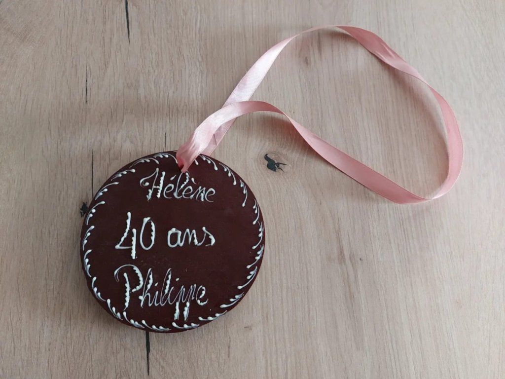 Médaille en chocolat