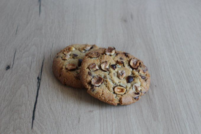 Cookies choco/noisettes